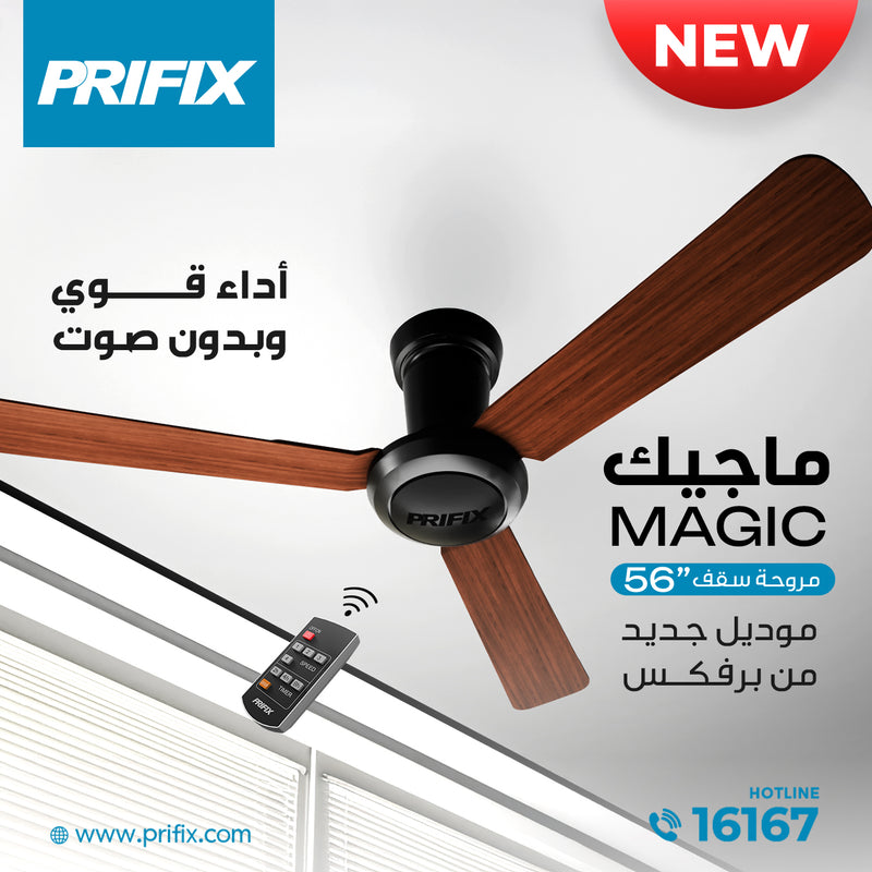 MAGIC Ceiling Fan with remote