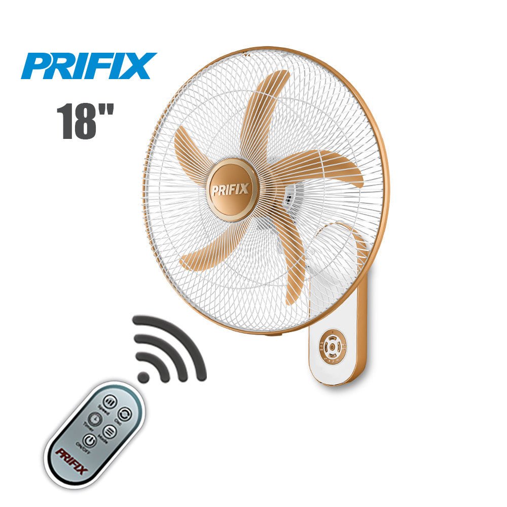 Prifix Hawaii wall fan with remote - Prifix