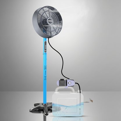 Prifix Mix stand fan with pump