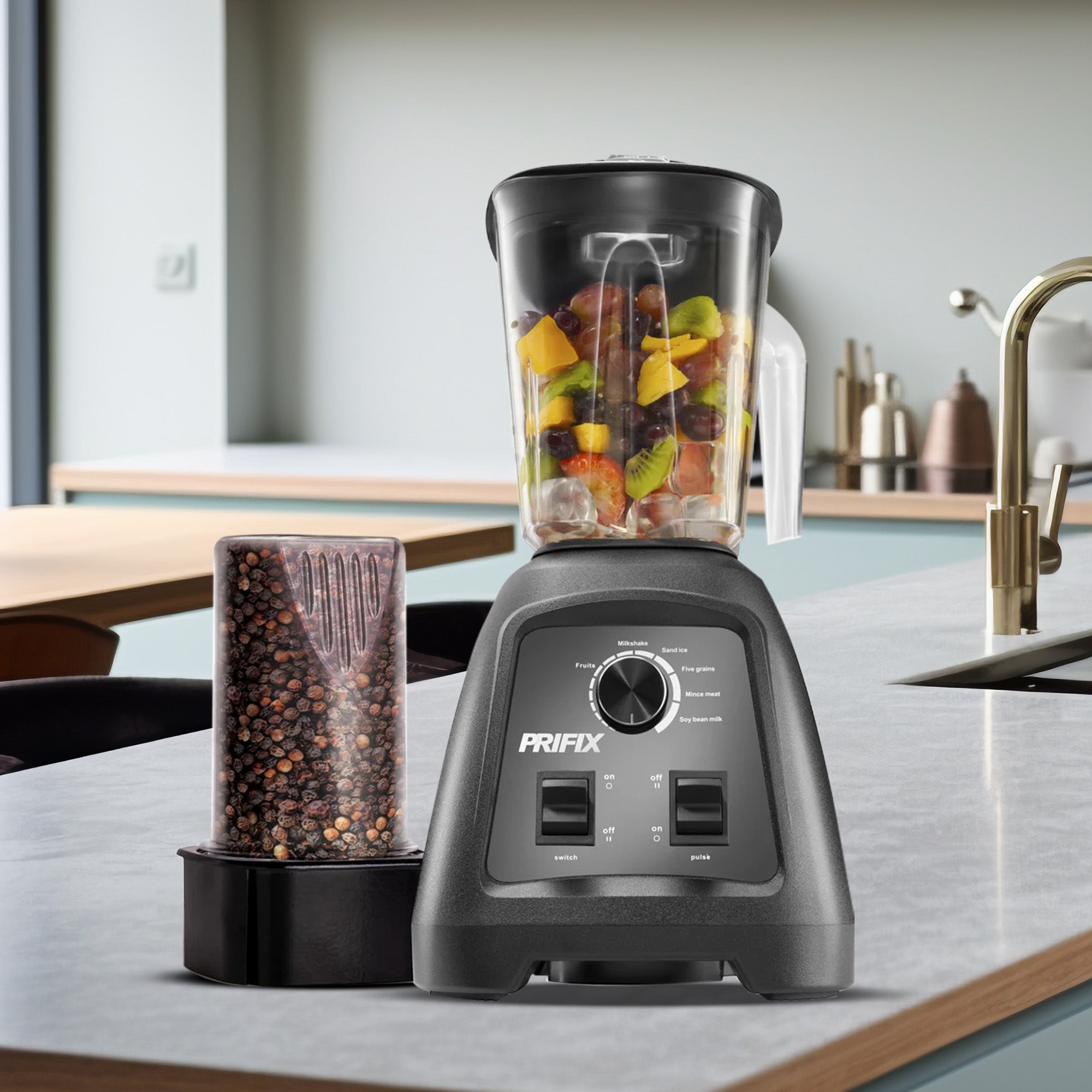 The Prifix Hero blender + Grinder 900 watt