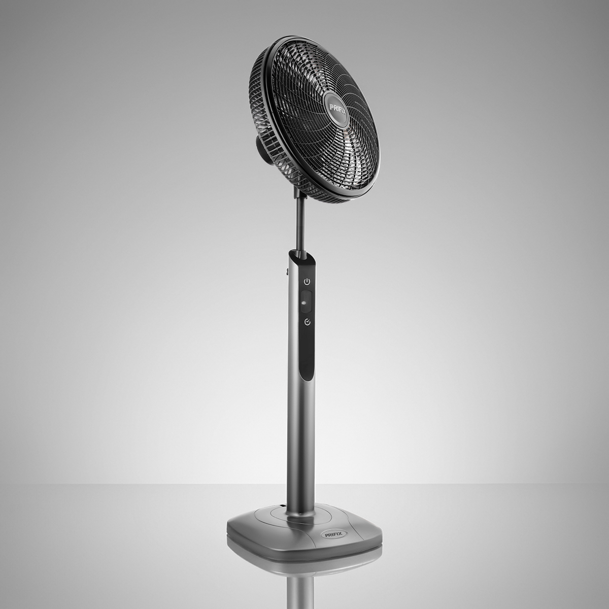 Prifix Hawaii 18 PRO stand fan with remote SILVER