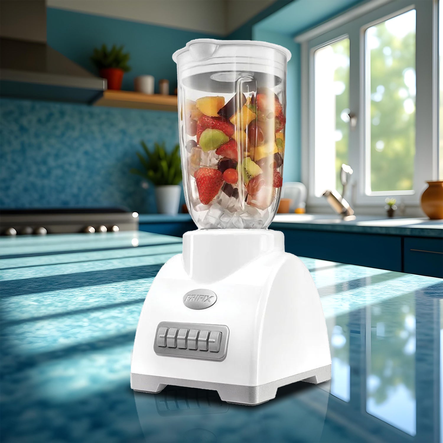 خلاط برفكس شيف أبيض 450 وات