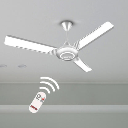 مروحة سقف برفكس سوبريم بيضاء مع ريموت