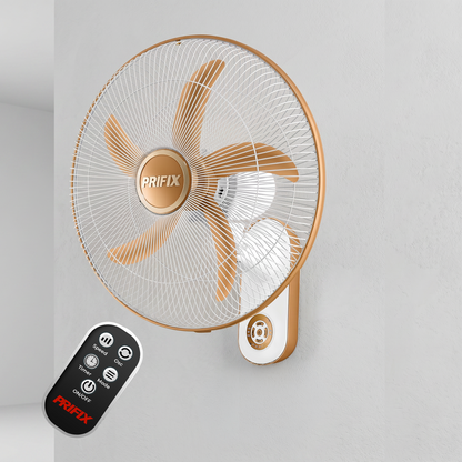 Prifix Hawaii wall fan with remote