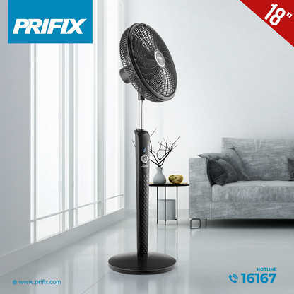 Prifix Tango PRO stand fan with remote