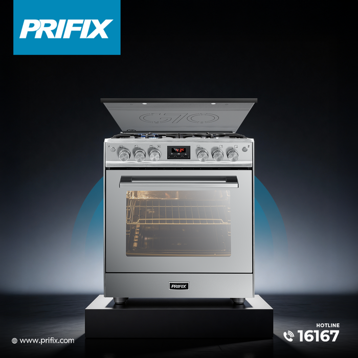 G70 Gas Cooker with Italian SABAF Burners & Full Safety