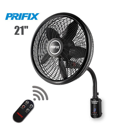 Prifix Jumbo wall fan with remote - Prifix